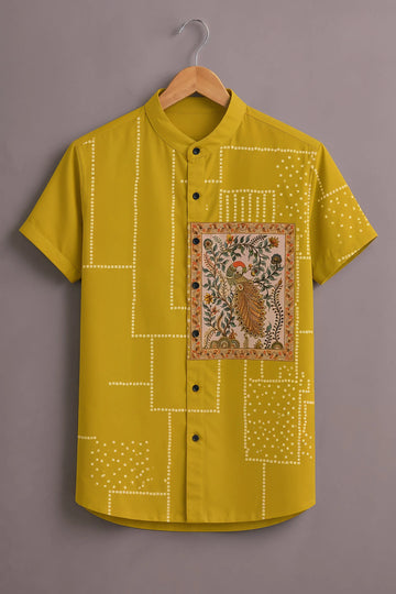 Mustard Heritage Art Shirt