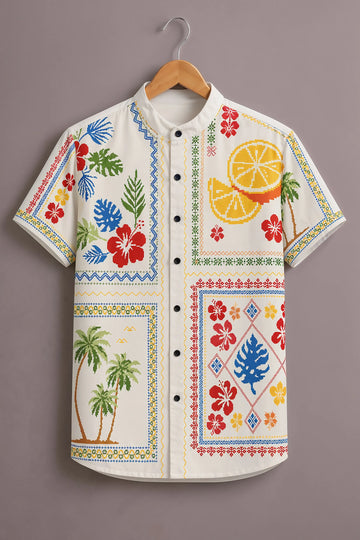 Tropical Palm Art Shirt