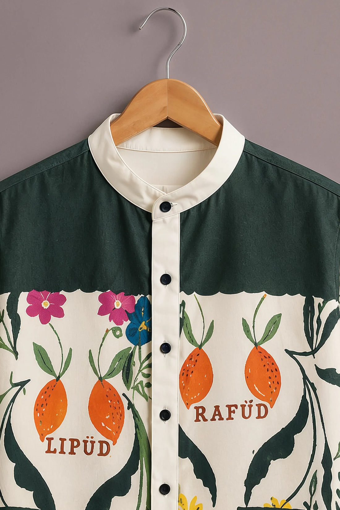 Nature Bloom Print Shirt