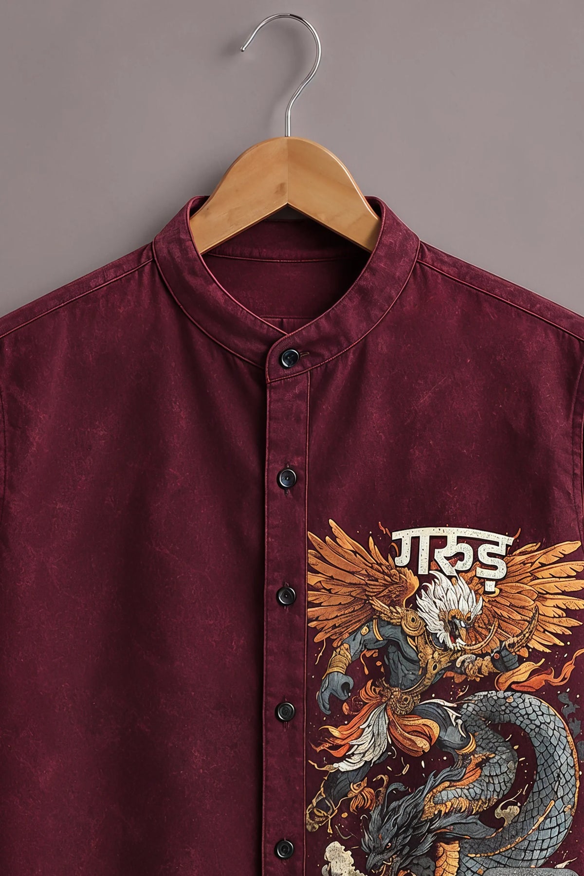 Men's Garuda Dragon Art Shirt
