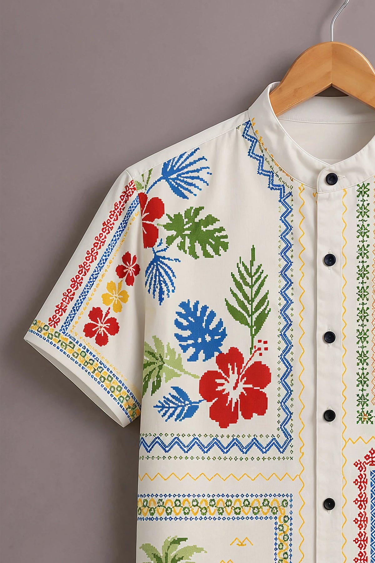 Tropical Palm Art Shirt